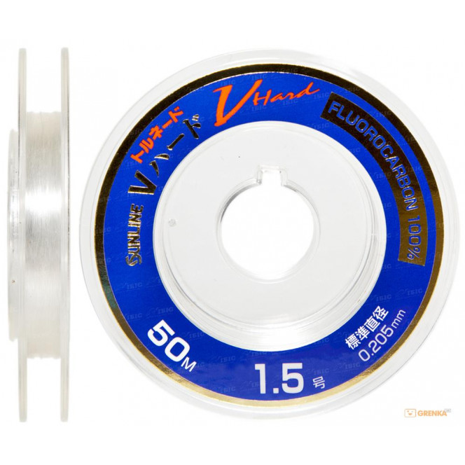 Sunline FC Tornado V Hard HG fluorocarbon of 50 m #1.5 0205 mm 3 kg (1658.44.08)