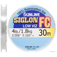 Флюорокарбон Sunline SIG-FC 30м 0160мм 18кг поводковый