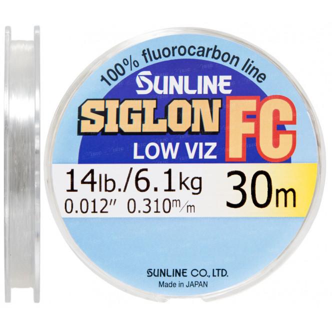 Флюорокарбон Sunline SIG-FC 30м 0310мм 61кг поводковый