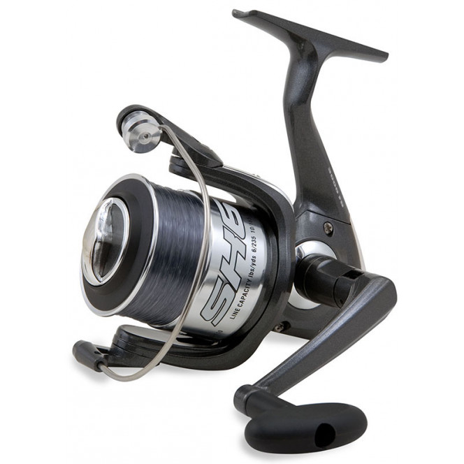 The Lineaeffe Shizuka SK6 FD 3000 coil with a fishing line (S1000630)