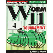 Крючок Decoy Worm 11 Tournament 1