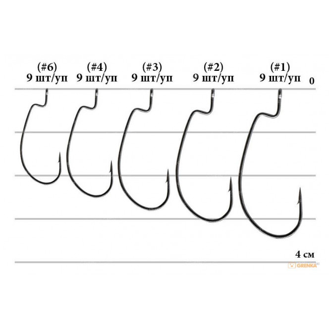 Крючок Decoy Worm 19 S.S. Hook 3