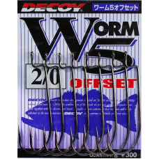 Крючок Decoy Worm 5 Offset 4