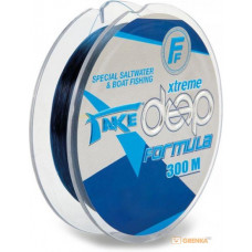 Fishing line of Lineaeffe Take Extreme Deep Formula of 300 m 0.40 mm of FishTest of 20.75 kg. (blue) (3200640)