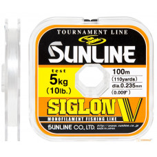 Fishing line of Sunline Siglon V of 100 m #20/0235мм 5 kg