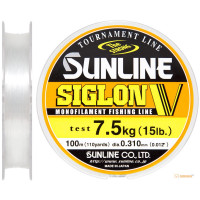 Fishing line of Sunline Siglon V of 100 m #35/031мм 7.5 kg