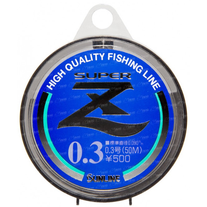 Fishing line of Sunline SUPER Z HG of 50 m #03/009мм 0.72 kg