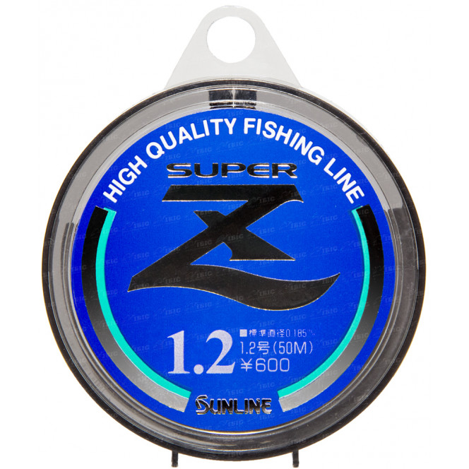 Fishing line of Sunline SUPER Z HG of 50 m #12/0181мм 2.77 kg (1658.00.43)