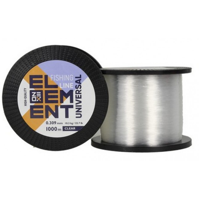 Fishing line of Zeox Element Universal Line CL 1000th of 0.256 mm (4010050)