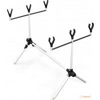 The support of Lineaeffe Silver Rod Pod for three fishing-rods length is 100 cm (6313019)