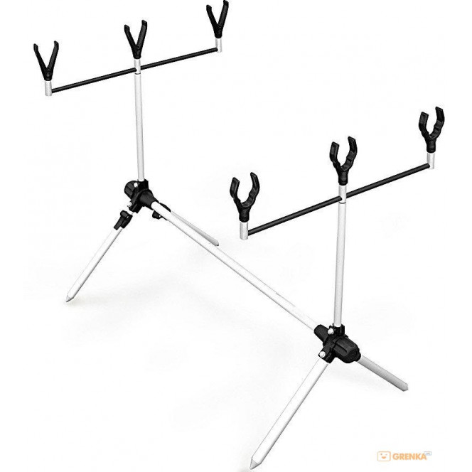 The support of Lineaeffe Silver Rod Pod for three fishing-rods length is 100 cm (6313019)