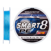 Shnur Favorite Smart PE of 8x 150 m (blue) #0.5/0.117mm 8lb/4.1kg (16931070)