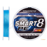 Shnur Favorite Smart PE of 8x 150 m (blue) #1.5/0.202mm 17lb/11.4kg (16931075)