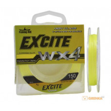 Шнур Fishing ROI Excite WX4 150m 0,12mm (fluorescent yellow)