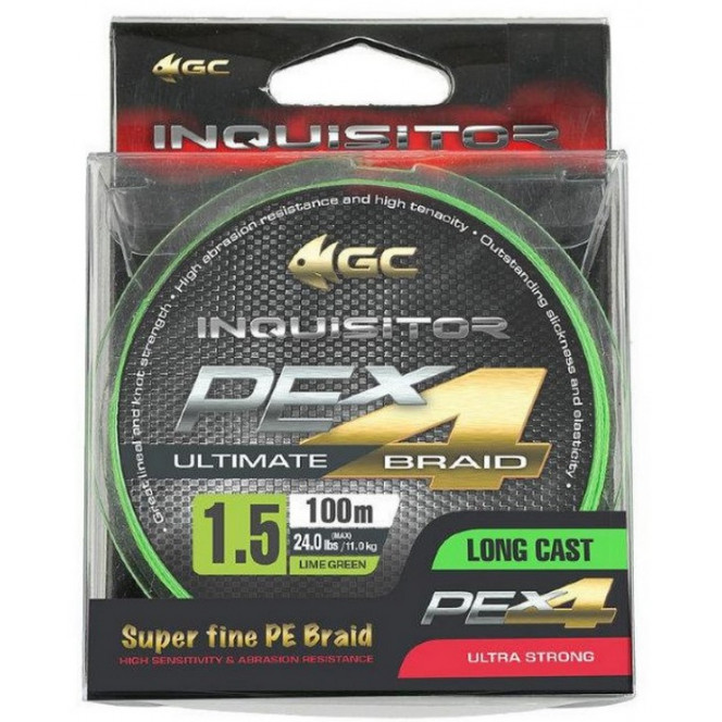 Шнур GC Inquisitor X4 LG 100м PE2.0 (4139007)