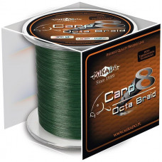 Shnur Mikado Carp 8 Octa Braid of 0.16 mm, green (Z31G-016)