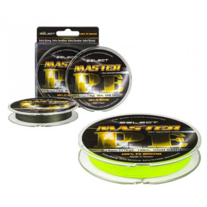 Shnur Select Master PE 100m (lime) 0.20 mm 24 kg (18701707)