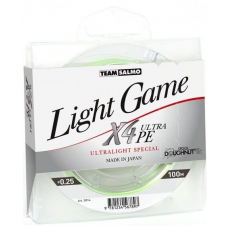 Shnur Team Salmo LIGHT GAME FINE GREEN X4 100 (5014-005)