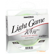 Shnur Team Salmo LIGHT GAME FINE GREEN X4 100 (5014-006)