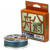 Shnur YGK Veragass Fune X8 - 150m #1/8.6kg 10m x 5 colors (55450262)