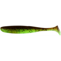 Keitech Easy Shiner 5 silicone 401 Green Pumpkin/Chartreuse