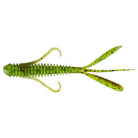 Keitech Hog Impact 3 silicone 401 Green Pumpkin/Chartreuse