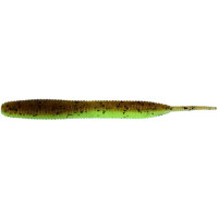 Силикон Keitech Sexy Impact 3.8 401 Green Pumpkin / Chartreuse