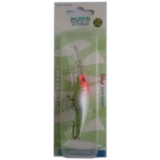 Wobbler of Balzer Colonel UV Striker Deep Diver FL Clown of 6 cm 6gr (13465 007)