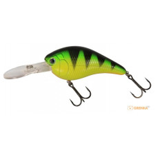 Wobbler of DAM Effzett Deep Scout FireTiger FL of 90 mm 27gr (52157)