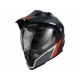 Motorcycle helmet Acerbis Flip FS-606 Grey-Red