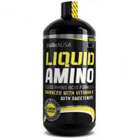 Amino Acid Complex, Liquid Amino - Lemon, BioTech USA, 1000 ml, 26094
 