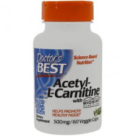 Acetyl-L-Carnitine Doctors Best, 500 mg, 60 Capsules, 24343
 