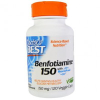 Benfotiamine, Doctors Best, 150 mg, 120 Capsules, 24347
 