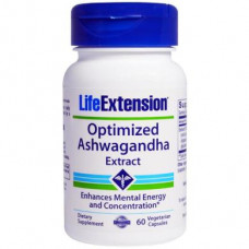 Ashwagandha, Ashwagandha, Life Extension, Extract, 60 Capsules, 18375
 