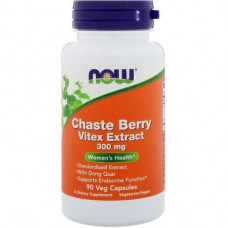 Dong Kwai & Abraham Tree (Chaste Berry Vitex), Now Foods, Extract, 300 mg, 90 Capsules, 24303
 