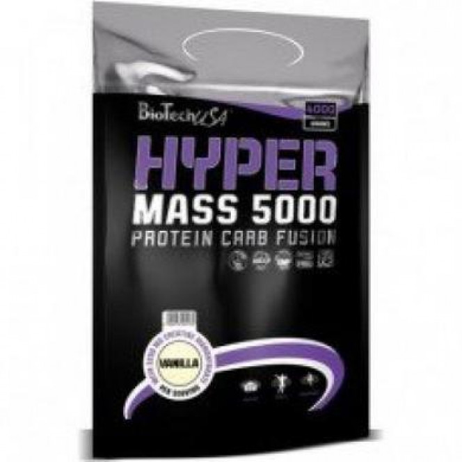 Гейнер, HYPER MASS 5000 - шоколад, BioTech USA, 1000 г, 26216
  