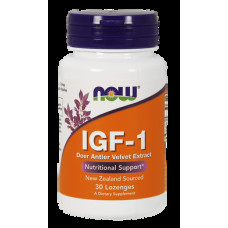 Инсулиноподобный фактор ИФР-1, IGF-1, Now Foods, 30 леденцов, 9337
  