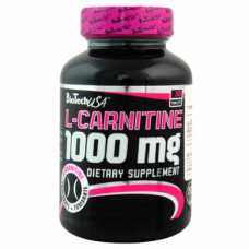 L-Carnitine, 1000 mg, BioTech USA, 60 tablets, 26227
 