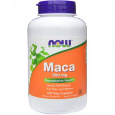 Maca, Now Foods, 500 mg, 250 Capsules, 9369
 