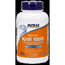 Krill Oil, Krill, Now Foods, 1000 mg, 60 Capsules, 9197
 