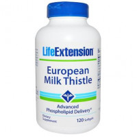 Расторопша, Milk Thistle, Life Extension, 120 капсул, 24417
  