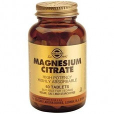 Magnesium Citrate, Solgar, 60 Tablets, 27348
 