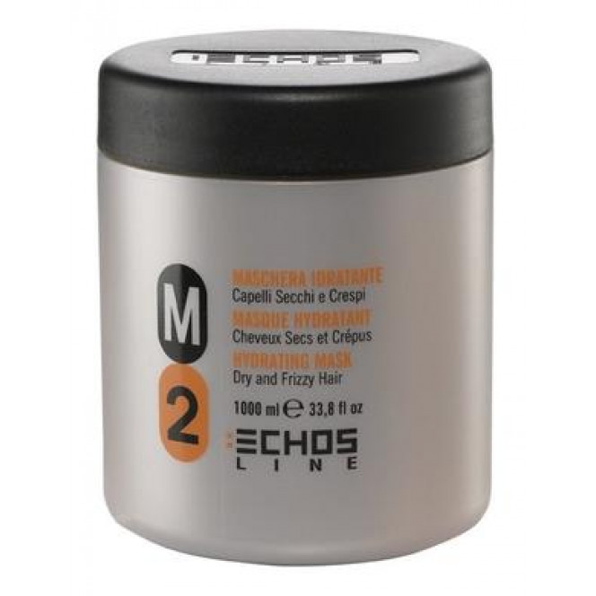 Moisturizing mask for dry and curly hair, M2, Echosline, 1000 ml, 02291-2
 