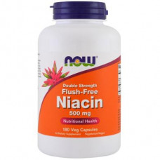 Ниацинамид, витамин В-3, Niacinamide, Now Foods, 500 мг, 100 капсул, 02249
  