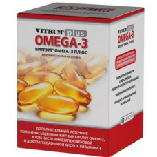 Vitrum Omega Plus, Vitrum, 60 capsules, z02397
 