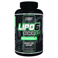 Жиросжигатель, Lipo-6 Black Extreme Potency, Nutrex Research, 60 капсул, 24807
  