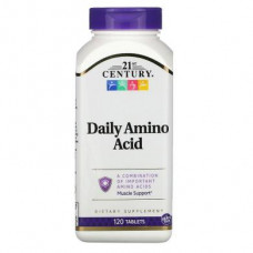 Amino Acid Complex, Daily Amino Acid, 21st Century, 120 Tablets, 10625
 