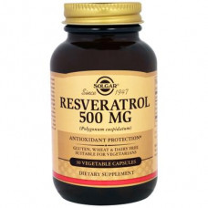 Resveratrol, Solgar, 500 mg, 30 Capsules, 10852
 