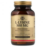 Lysine, L-Lysine, Solgar, 500 mg, 100 Capsules, 10854
 