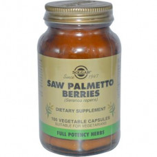 Со Пальметто c ликопином, Saw Palmetto & Lycopene, Solgar, комплекс, 50 капсул, 10853
  